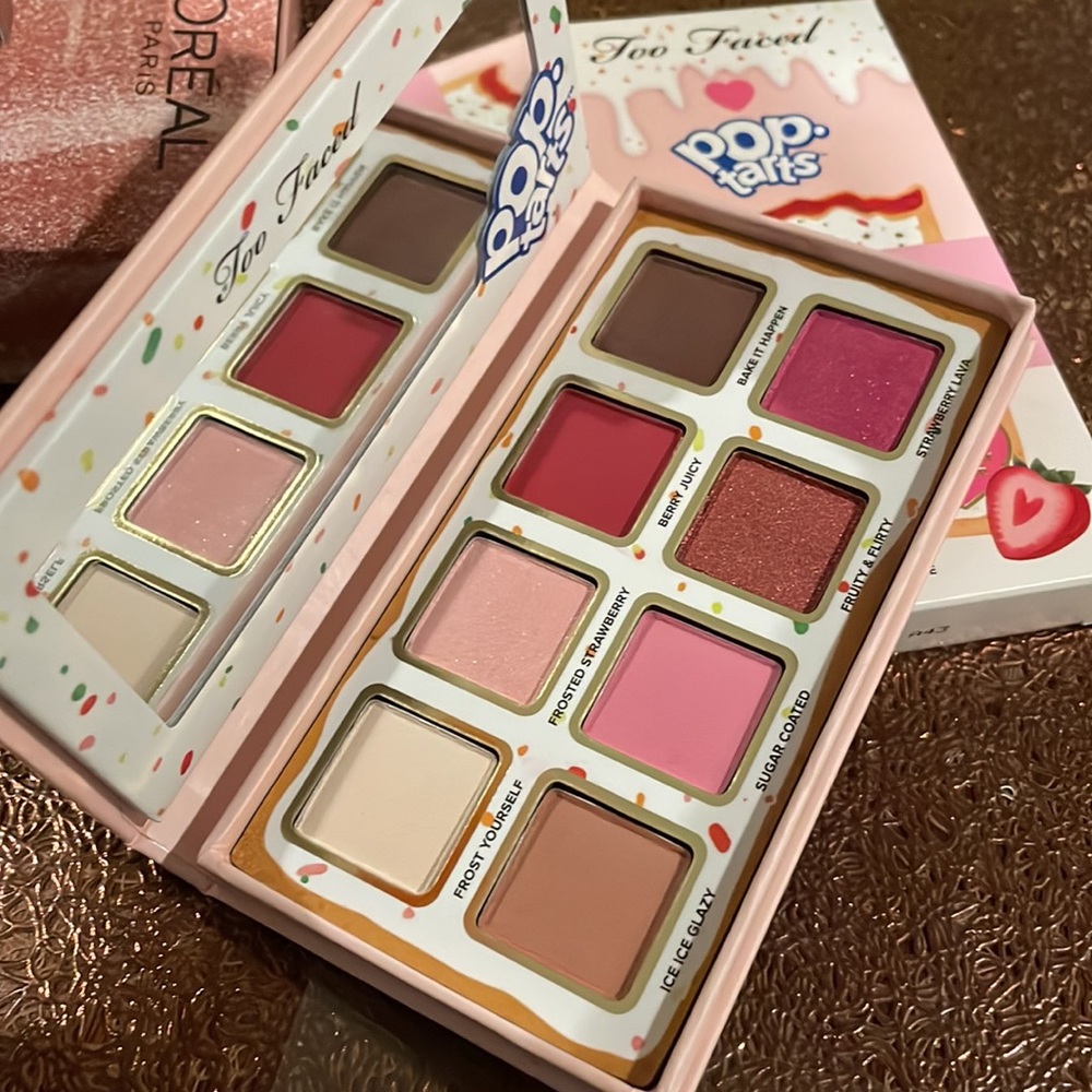 Price drop too faced frosted strawberry Pop Tart pallet